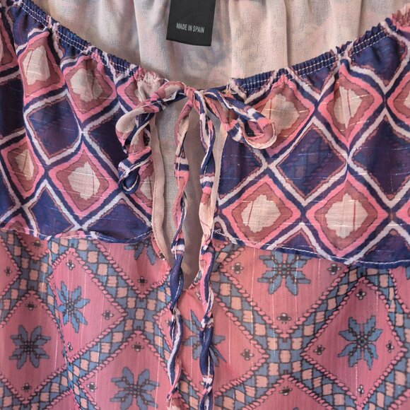 Desigual Multicolor Geometric Blouse - Picture 7 of 9